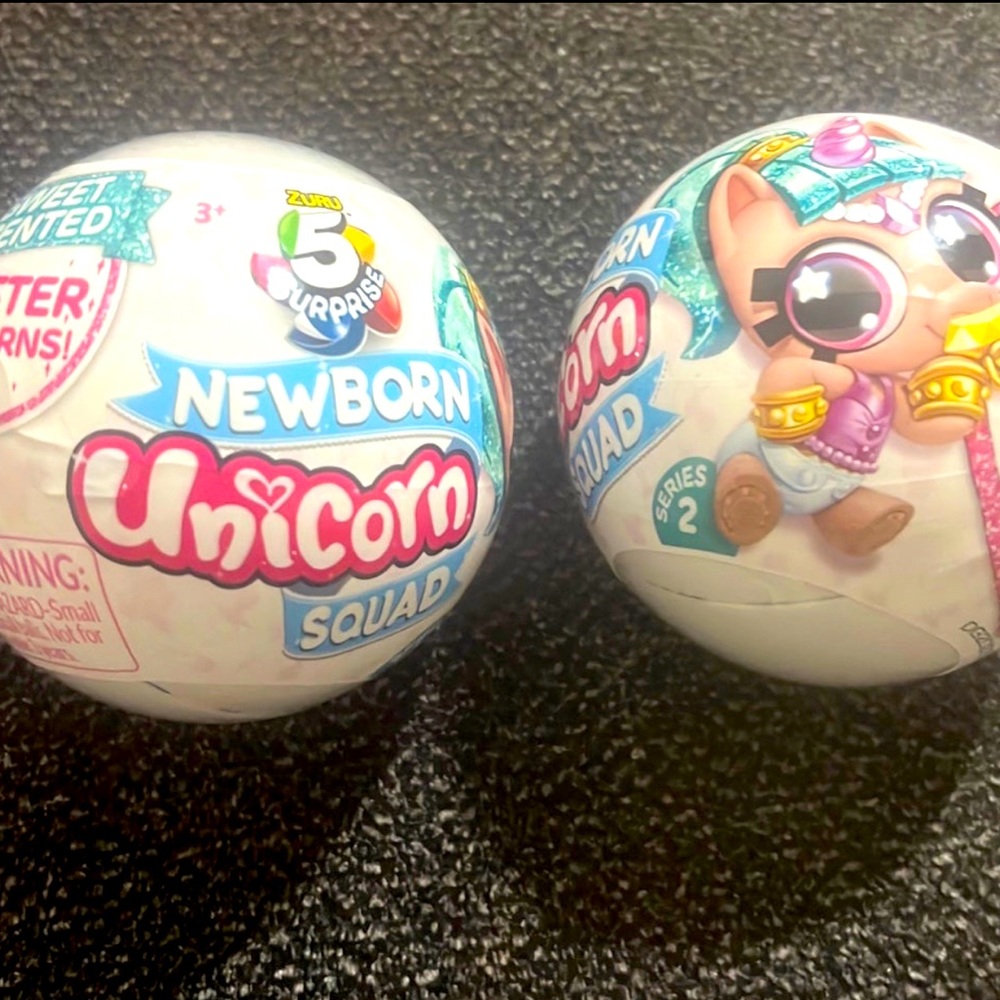 zuru 5 surprise newborn unicorn squad